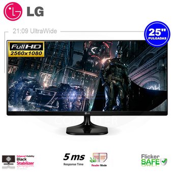 MONITOR 25 LG 25UM58 ULTRAWIDE 2560 IPS | 2x HDMI busca por 24 · Imagen 2