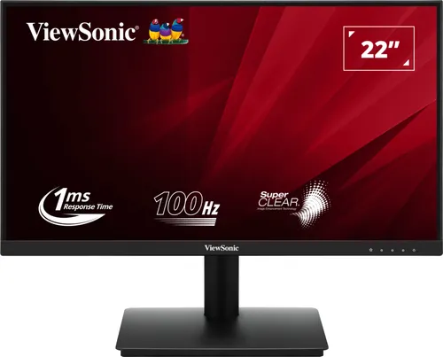 MONITOR 22 VIEWSONIC VA2214-H LED | RESOLUCION FULL HD 1920X1080 | PANEL IPS | FRECUENCIA 100HZ | HDMI | VGA | TIEMPO RESPUESTA 4MS | TECNOLOGIA EYE CARE | COMPATIBLE MONTAJE VESA | DISEÑO SIN BOR	