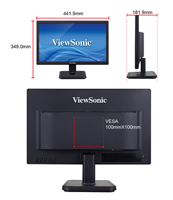 MONITOR 19 VIEWSONIC VA1901A · Imagen 3