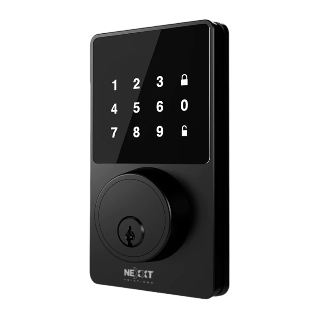 CERRADURA SMART NHS-D100-B NEXXT NEGRO WIFI IP65 Exterior
 · Imagen 2