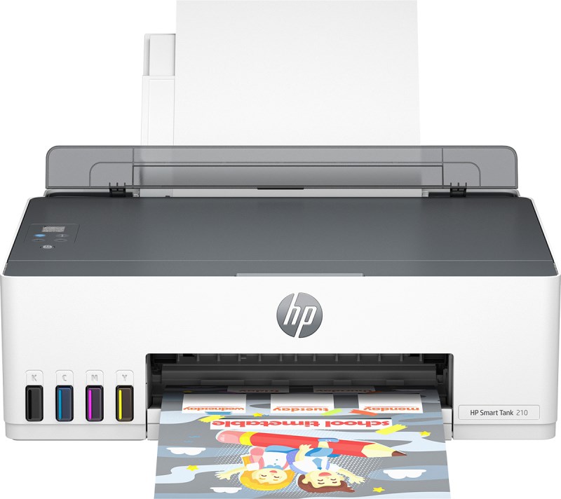 IMPRESORA HP SMART TANK 210 | IMPRESION COLOR | SISTEMA TINTA CONTINUA | WIFI | BLUETOOTH | USB 2.0 | VELOCIDAD 12PPM NEGRO / 5PPM COLOR | RESOLUCION HASTA 4800X1200 DPI | DUPLEX MANUAL · Imagen 2
