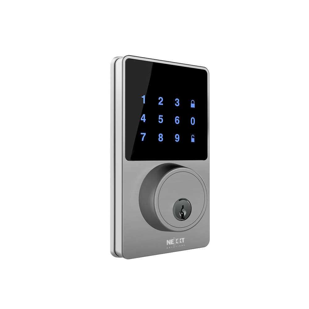 CERRADURA SMART NHS-D100-SS NEXXT ACERO WIFI IP65 Exterior · Imagen 2