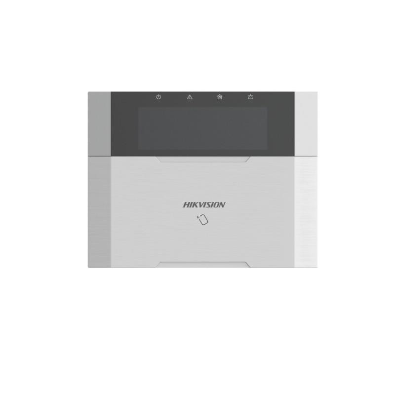 TECLADO HIKVISION DS-PK1-LRT-HWB HYBRID LCD CABLEADO COMPATIBLE AX Hybrid PRO | ALARMA