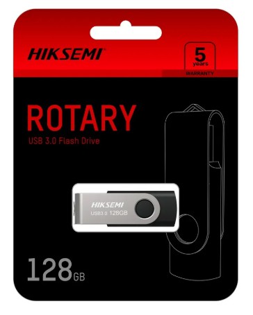 PEN DRIVE 128GB HIKSEMI M200S ROTARY USB 3.0	