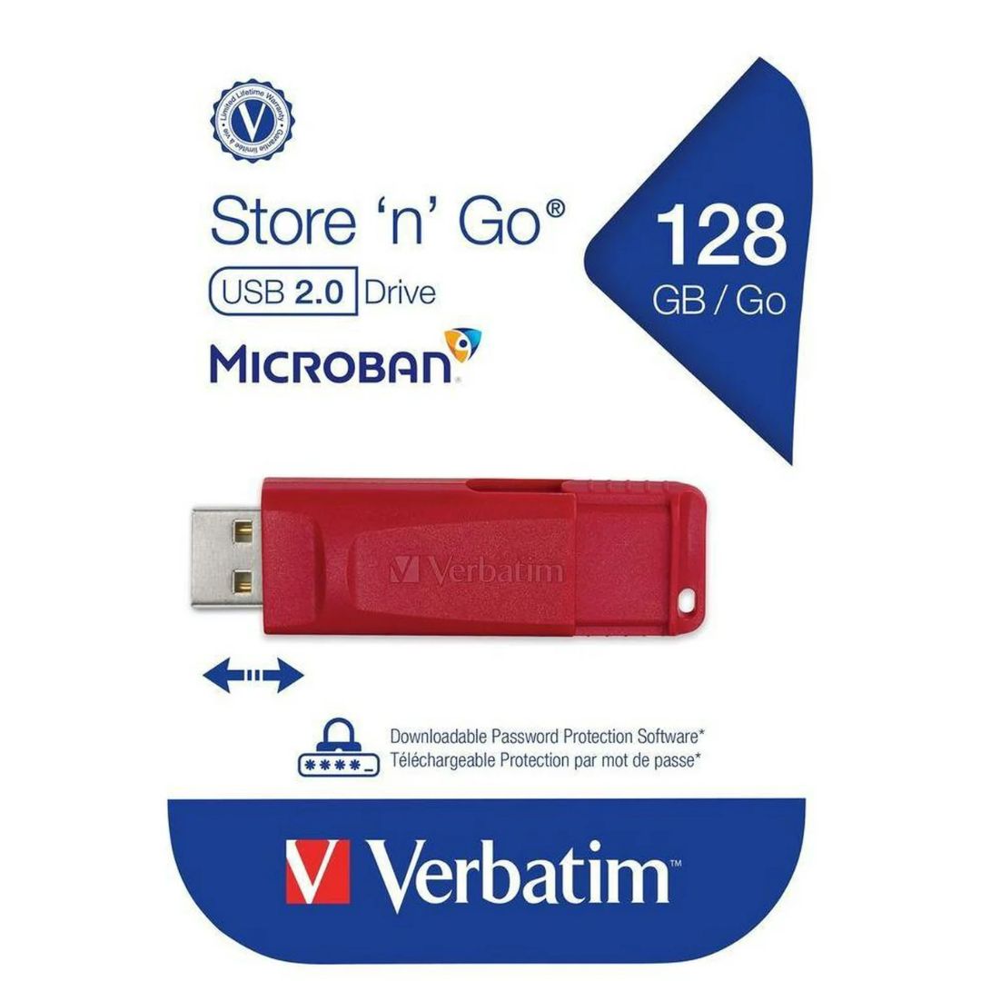 PEN DRIVE 128GB VERBATIM STORE N GO 98525 MICRO BAND	