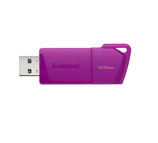 PEN DRIVE 128GB KINGSTON EXODIA 3.2 DTXM NEON PURPLE · Imagen 2