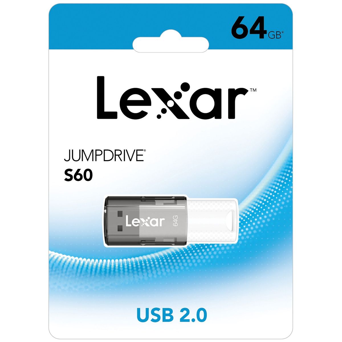 PEN DRIVE 64GB LEXAR JUMPDRIVE S60 2.0 LJDS060064G-BNBNU
