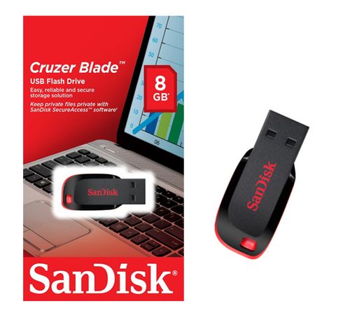 PEN DRIVE 8GB SANDISK BLADE