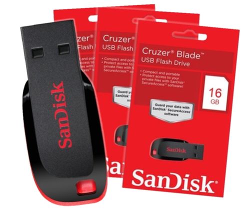 PEN DRIVE 16GB SANDISK BLADE