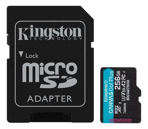 MICRO SD 256GB KINGSTON CANVAS GO PLUS C10 GEN4 · Imagen 2
