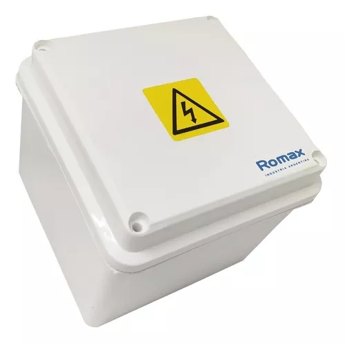 CAJA ESTANCA ROMAX IP65 BLANCA 100X100X60 CODIGO 510
