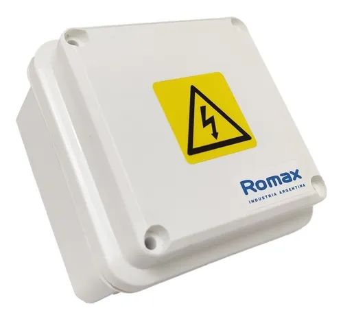 CAJA ESTANCA ROMAX IP65 GRIS 89x89x59 exterior y 78x78x60 interior cod:504