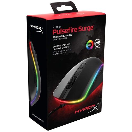 MOUSE GAMER HYPERX PULSEFIRE SURGE RGB  HX-MC002B