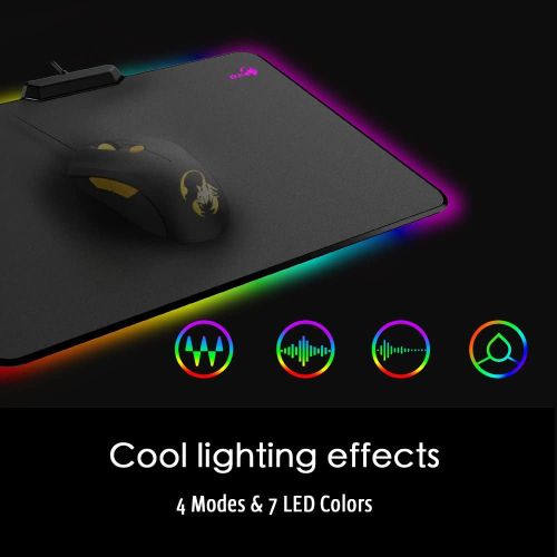 MOUSE PAD GENIUS GX P500 RGB NEGRO USB · Imagen 3