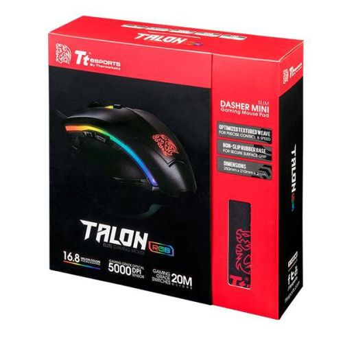 MOUSE+PAD GAMER THERMALTAKE TALON ELITE RGB