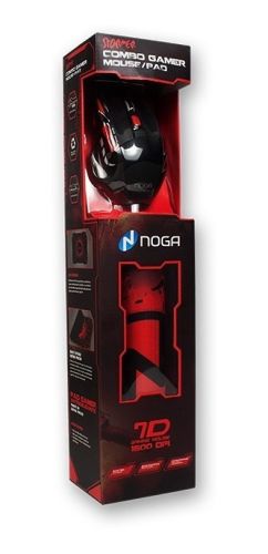 MOUSE+PAD GAMER NOGA ST-800