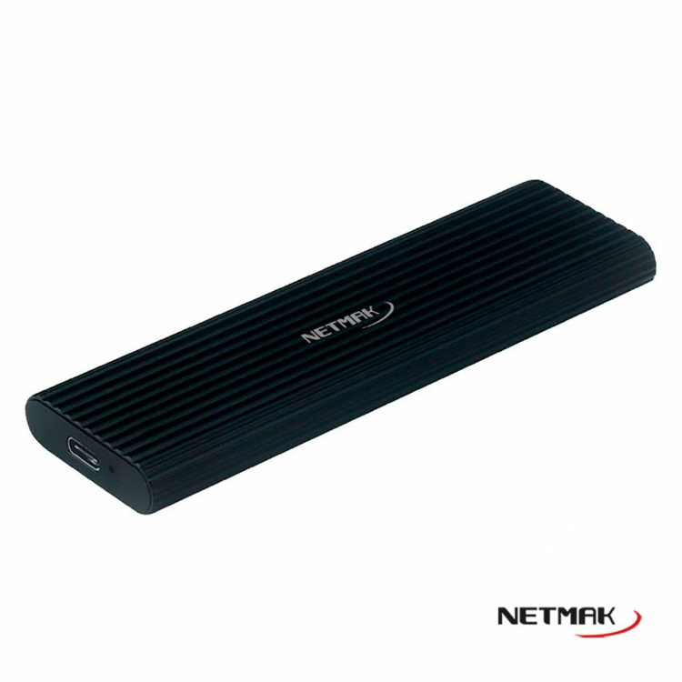 COFRE NETMAK SSD M2 NVME USB TIPO C 3.2 NM-CASE-6 CARRY ALUMINIO
· Imagen 2