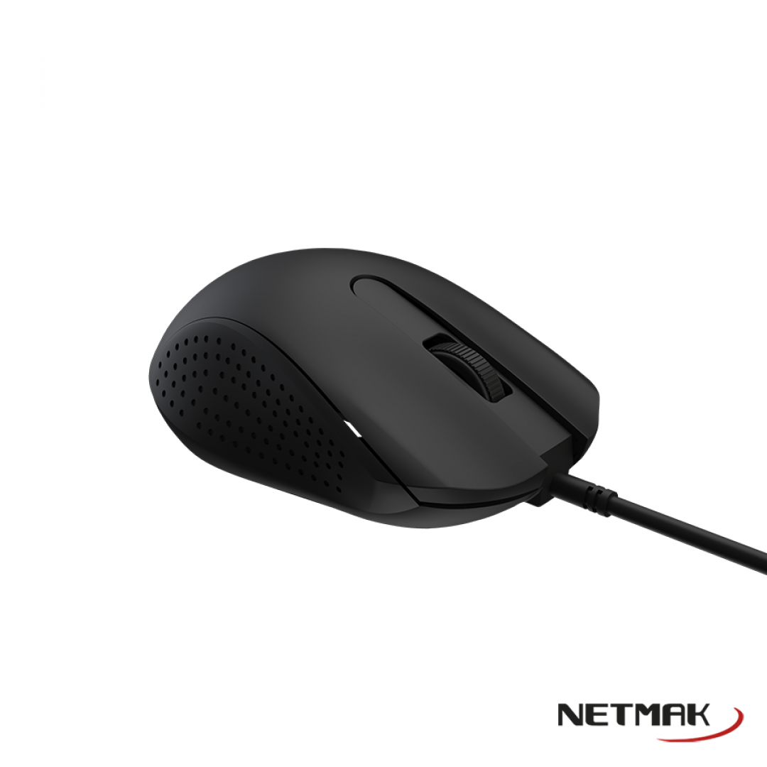 MOUSE NETMAK NM-M620 USB NEGRO · Imagen 2