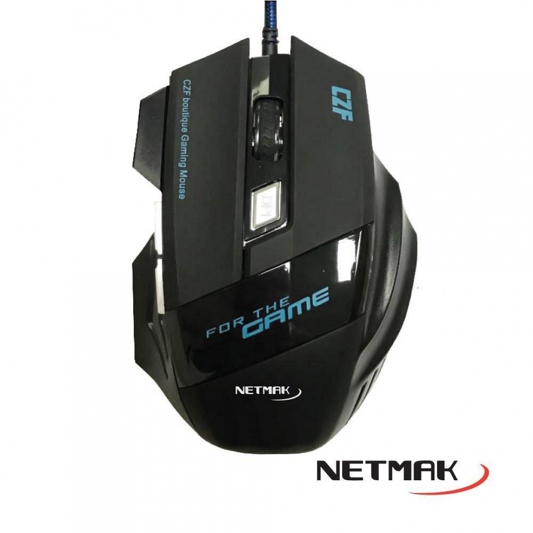 MOUSE NETMAK GAMER NM-LEGION RETROILUMINADO · Imagen 2