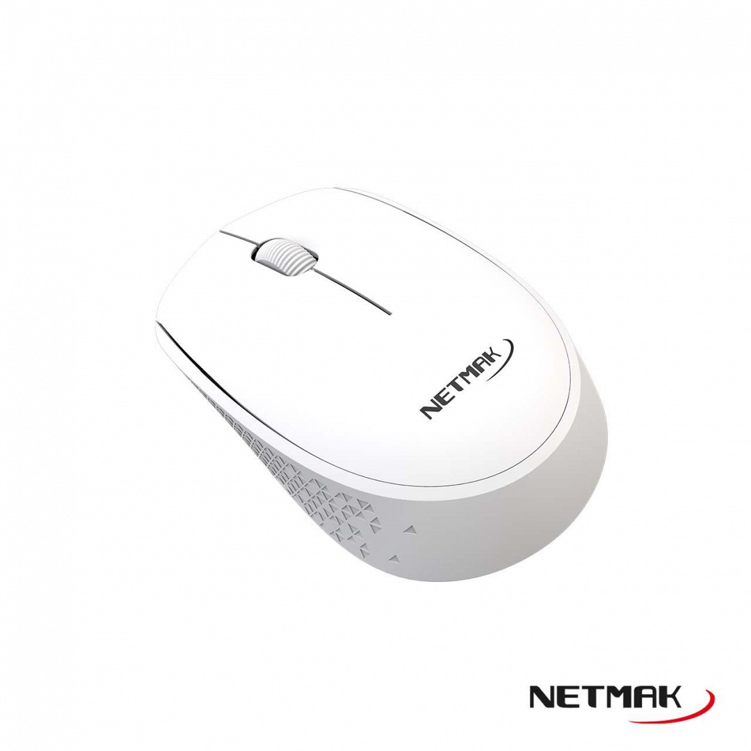 MOUSE NETMAK WS NM-M680 BLANCO	INALAMBRICO