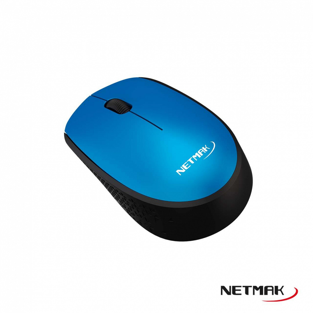 MOUSE NETMAK WS NM-M680 AZUL	INALAMBRICO