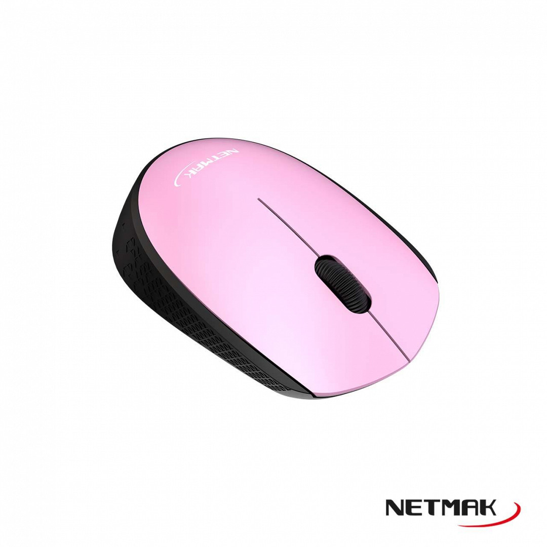 MOUSE NETMAK WS NM-M680 ROSA INALAMBRICO · Imagen 2