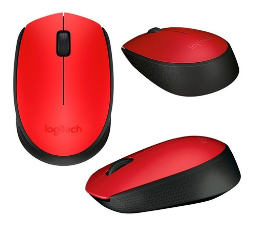 MOUSE LOGITECH M170 ROJO Inalambrico WS (4) · Imagen 2