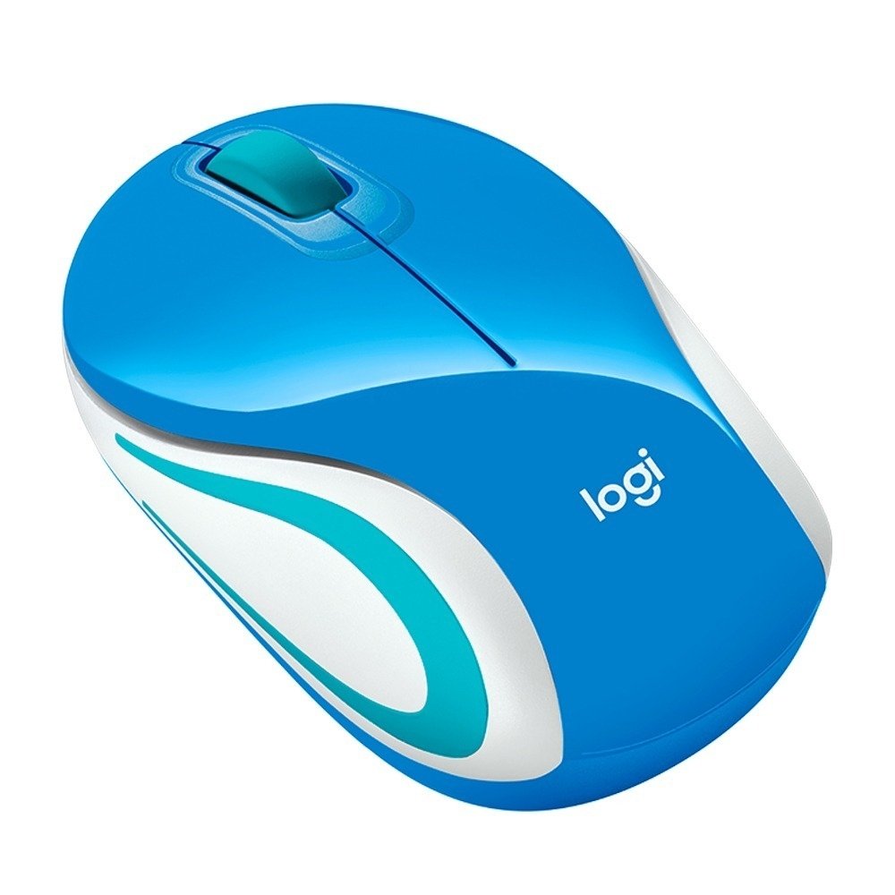 MOUSE LOGITECH MINI M187 AZUL Inalambrico WS · Imagen 2
