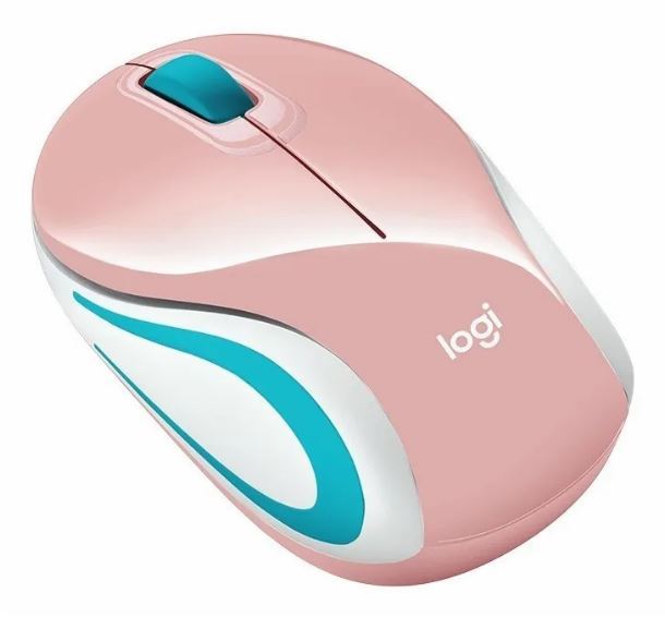 MOUSE LOGITECH MINI M187 ROSA Inalambrico WS · Imagen 2