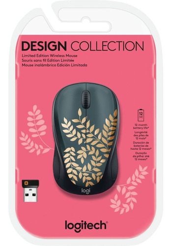 MOUSE LOGITECH M317C WS GOLDEN GARDEN DISEÑO 910-006115