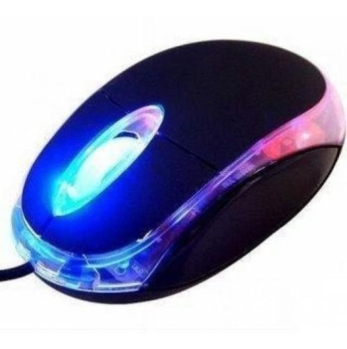 MOUSE NETMAK NM-M01 LUMINOSO USB NEGRO · Imagen 3