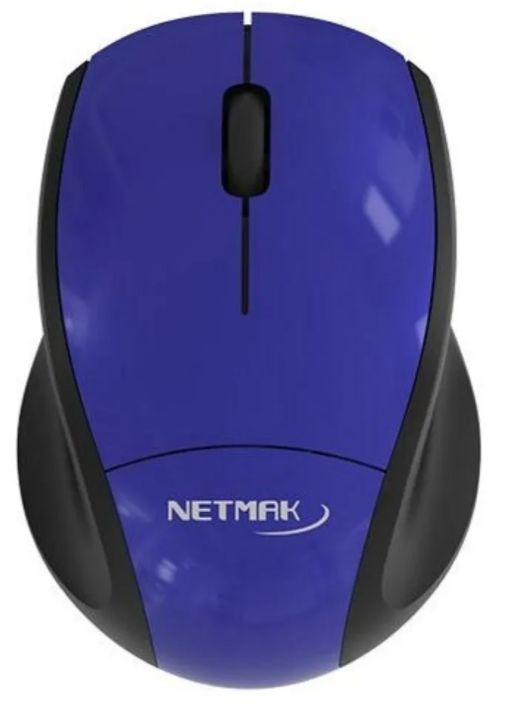 MOUSE MINI NETMAK WS NM-W08 inalambrico AZUL