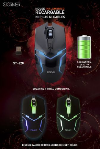 MOUSE NOGA GAMER ST-620 WS · Imagen 3