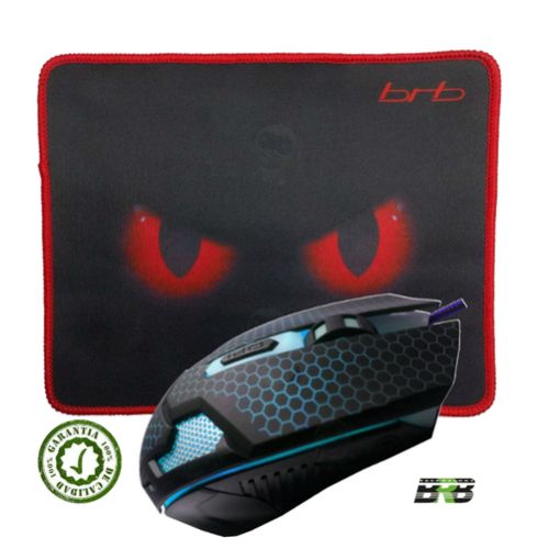 MOUSE+PAD GAMER BRB M200 USB