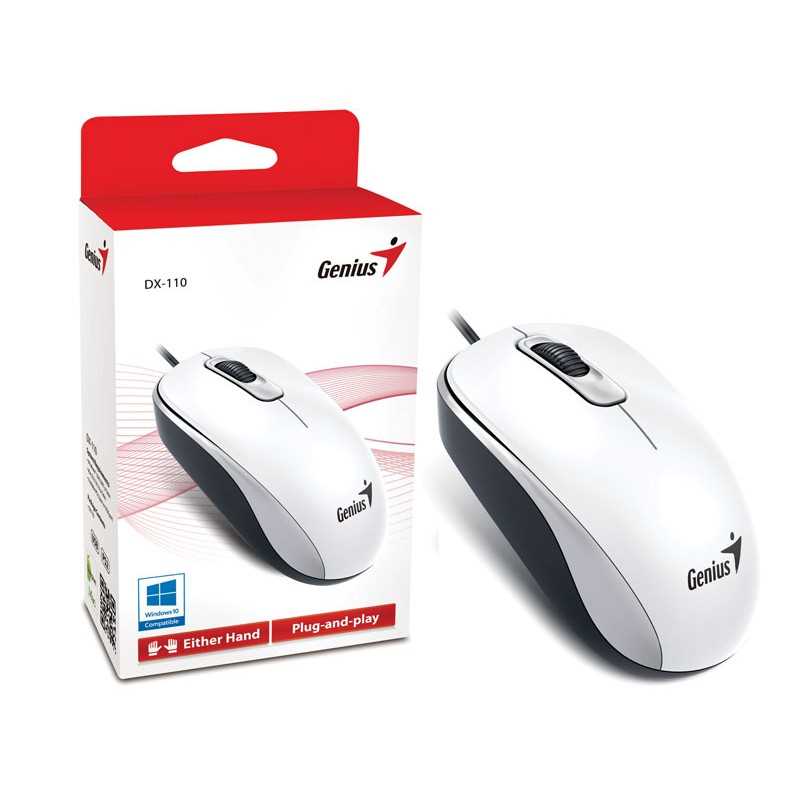 MOUSE GENIUS DX-120 USB BLANCO	