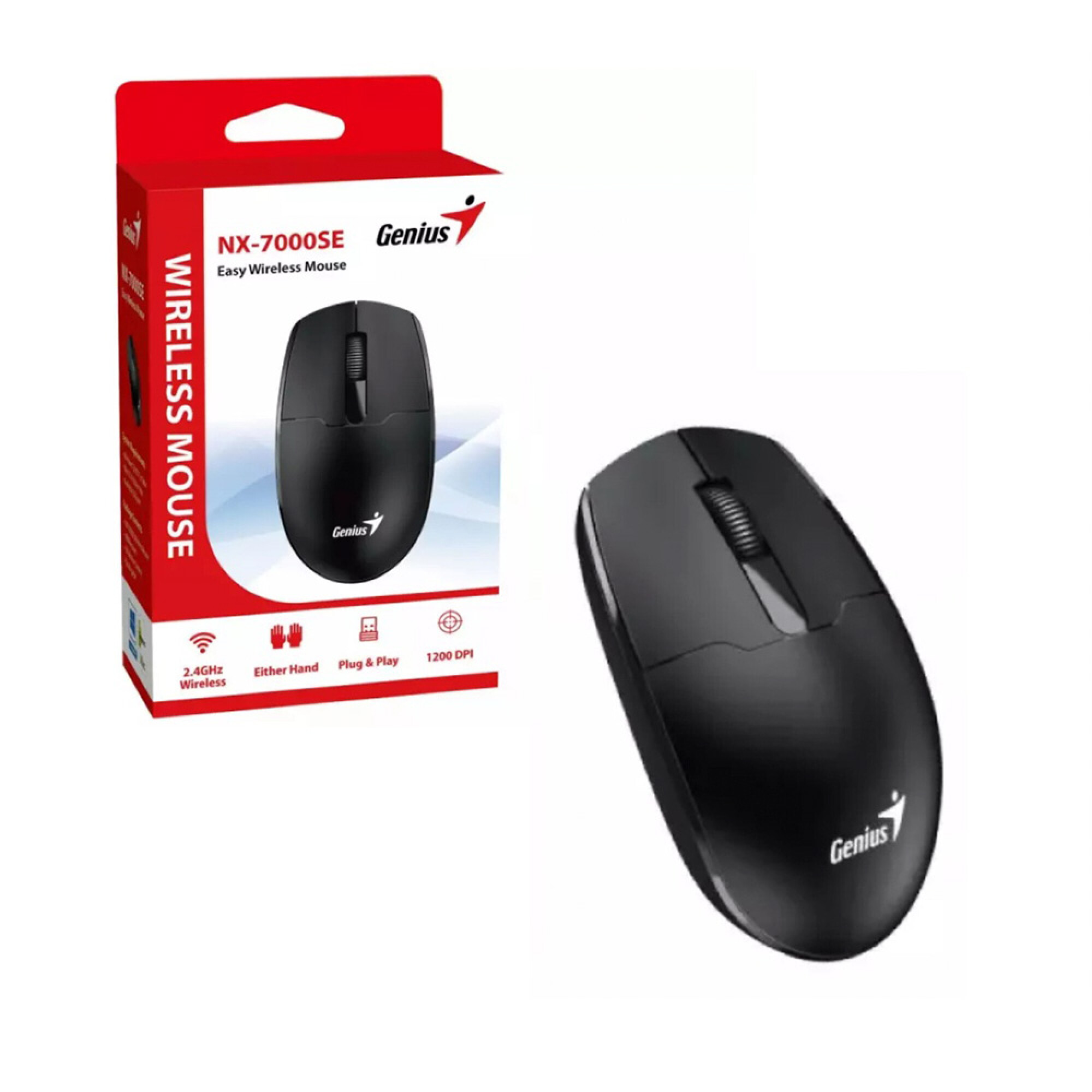 MOUSE GENIUS NX-7000SE INALAMBRICO WS NEGRO