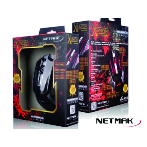 MOUSE NETMAK GAMER NM-XENON