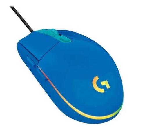  MOUSE LOGITECH G203 GAMING LIGHTSYNC BLUE 910-004093