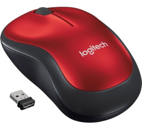 MOUSE LOGITECH M185 ROJO Inalambrico WS · Imagen 2
