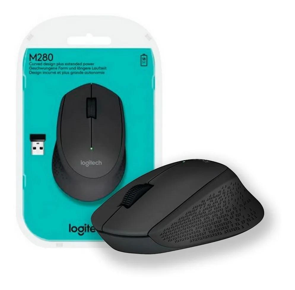 MOUSE LOGITECH M280 Inalambrico WS NEGRO