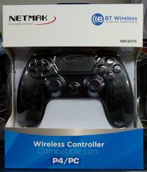 GAMEPAD NETMAK PS4 BT NM-2075 - JOYSTICK · Imagen 2