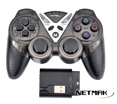 GAMEPAD NETMAK PS3/PS2/PC J2023 - JOYSTICK