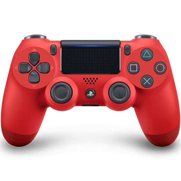 GAMEPAD SONY PS4 COPIA | JOYSTICK ROJO | PLACA ORIGINAL 