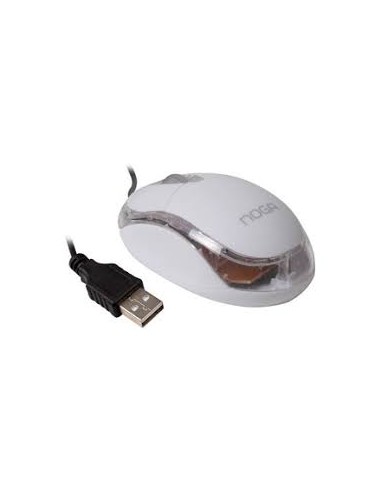 MOUSE NOGA LED USB NG-611U BLANCO · Imagen 2