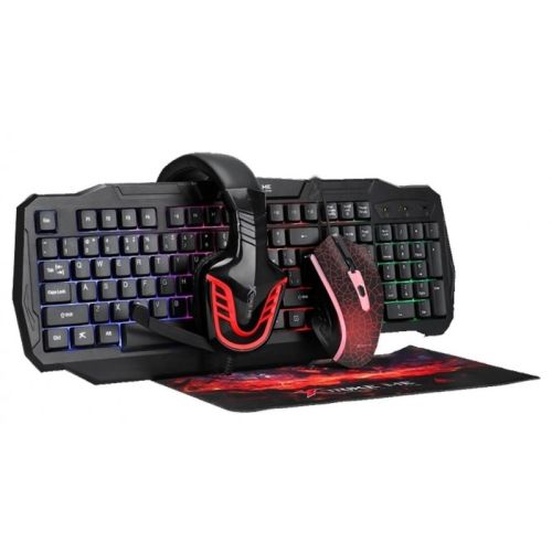 COMBO GAMER NOGA NKB-405 (TECLADO Y MOUSE RETROILUMINADO/MOUSE PAD/AURICULAR) · Imagen 2
