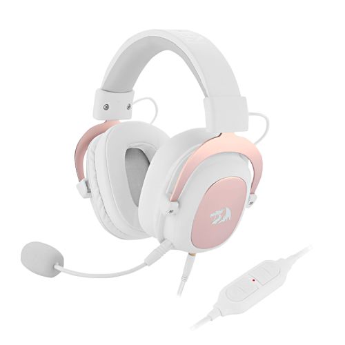 AURICULAR GAMER REDRAGON H510 ZEUS 2 WHITE | 1 Plug | PC/PS4/XBOX