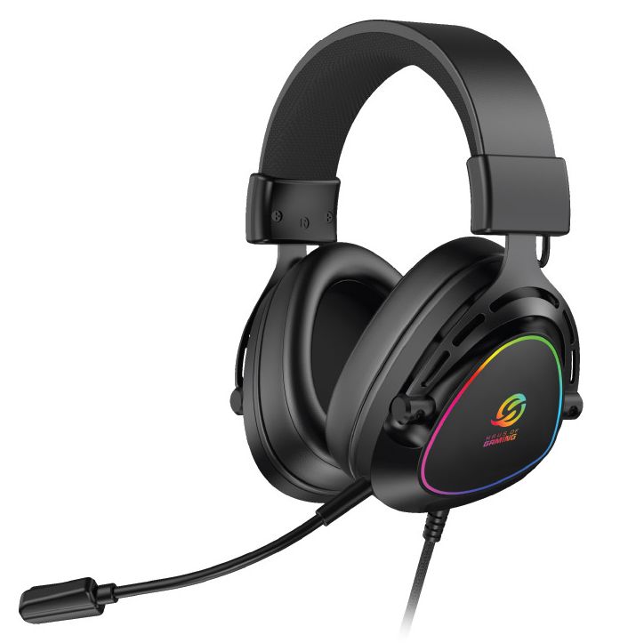 AURICULAR GAMER SOLARMAX RGB GHS59B NEGRO