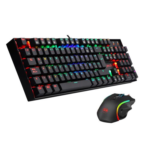 COMBO TECLADO+MOUSE GAMER REDRAGON K551RGB-BA - SP