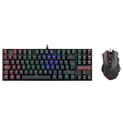 COMBO TECLADO+MOUSE GAMER REDRAGON K552RGB-BA - SP