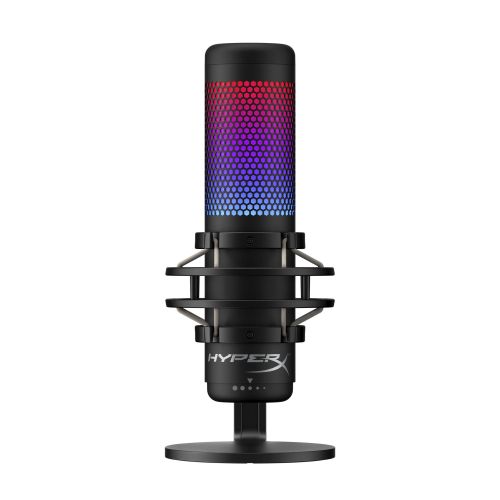 MICROFONO HYPERX QUADCAST HMIQ1S-XX-RG/G Para STREAMING CONDENSADOR (RGB) · Imagen 2